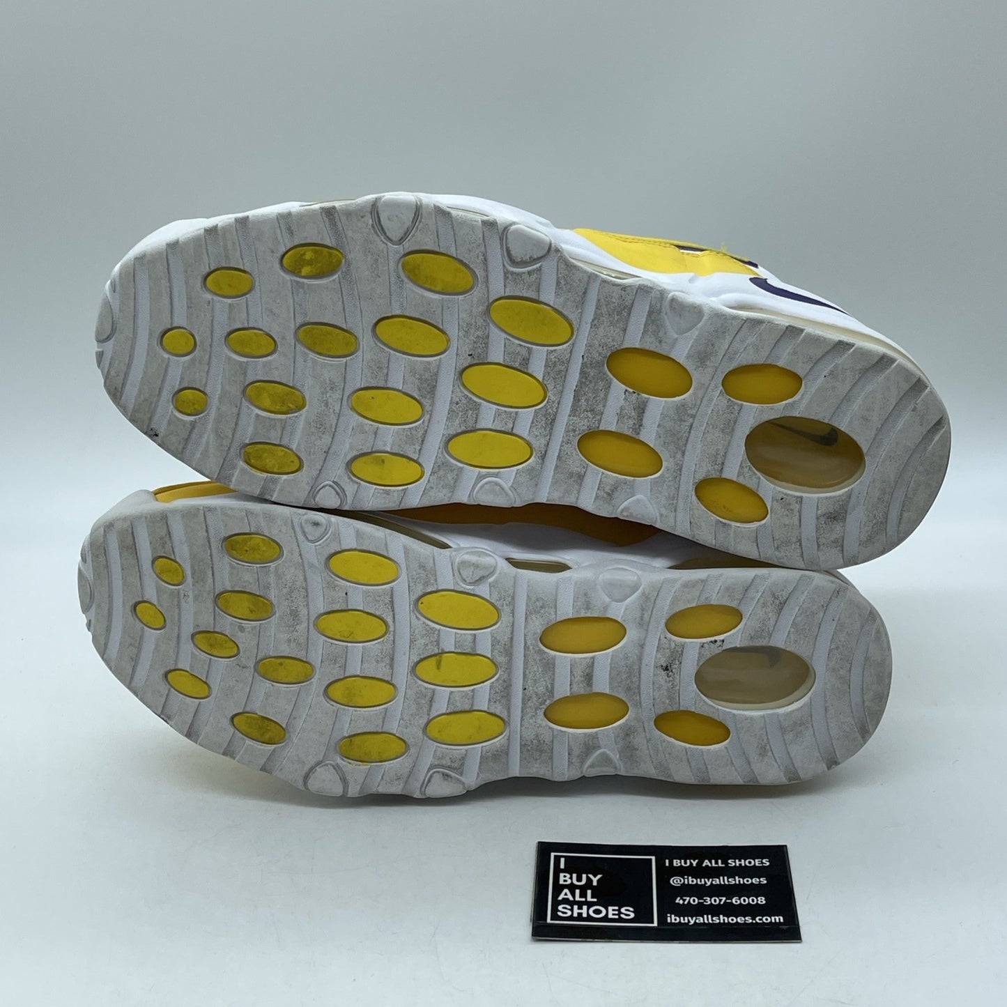 Size 10 - Nike Air Max Uptempo 95 2019 Lakers White Suede (CK0892-102)