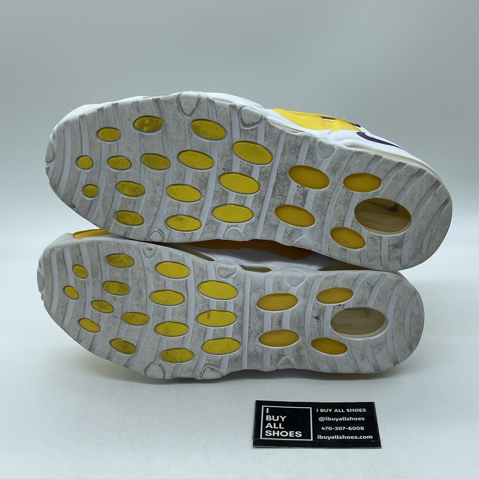 Size 10 - Nike Air Max Uptempo 95 2019 Lakers White Suede (CK0892-102)
