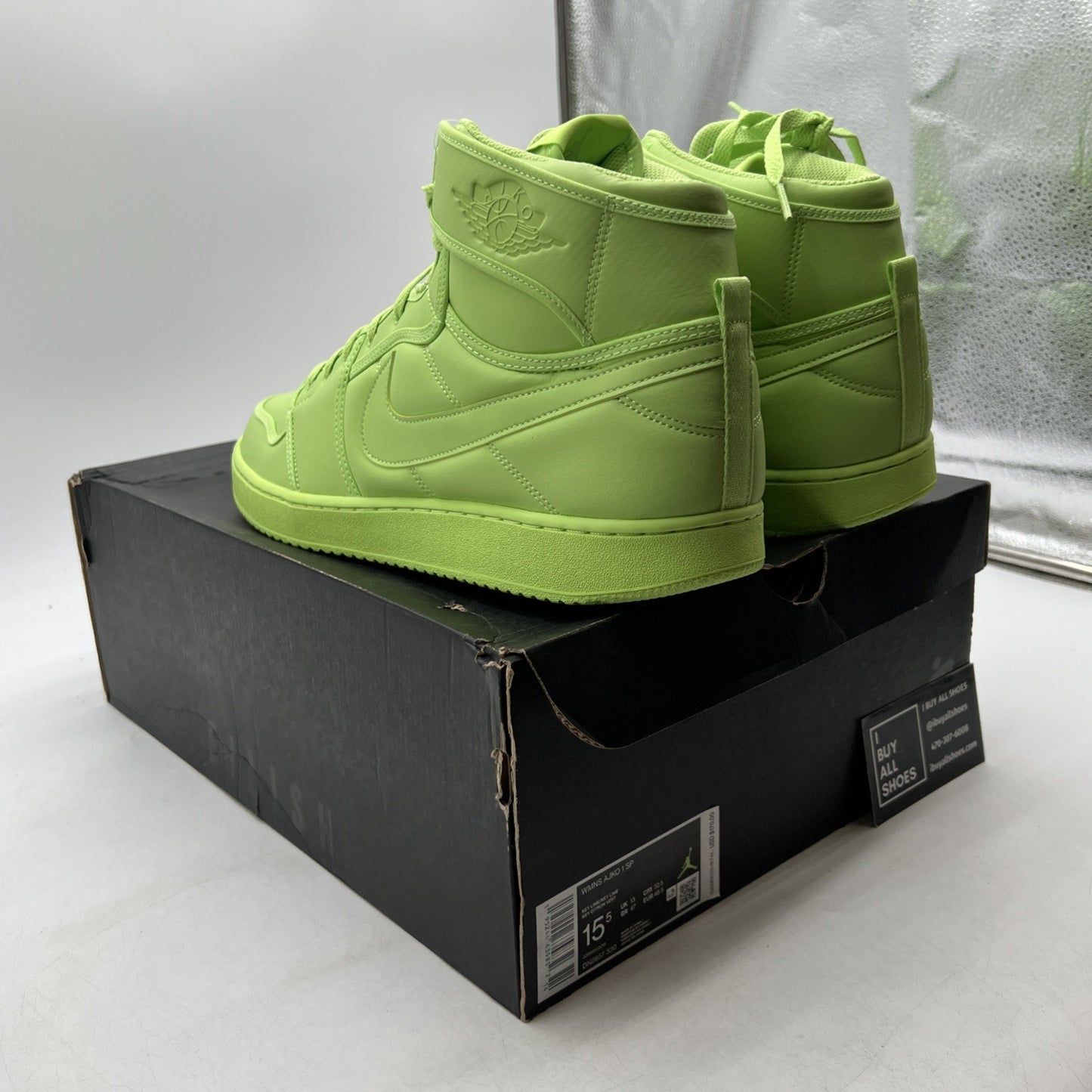 Size 15.5 - Billie Eilish x Air Jordan 1 KO Volt W (DN2857-330)