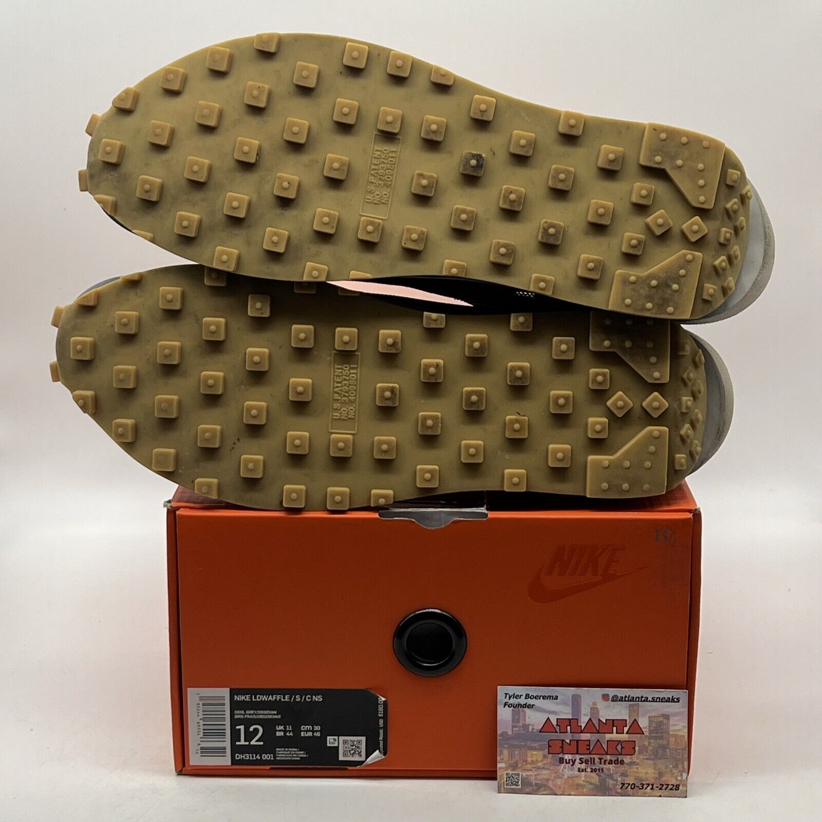 Size 12 - Nike sacai x Clot x LDWaffle Kiss Of Death 2 (DH3114-001)