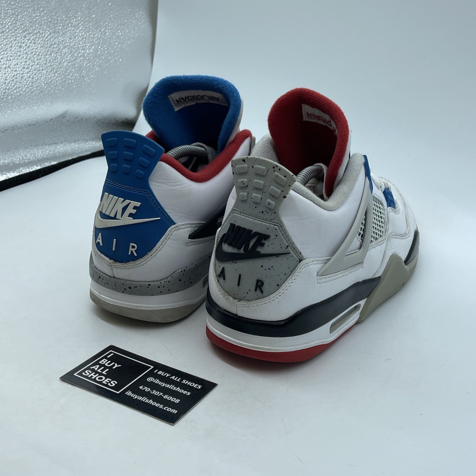 Size 10.5 - Jordan 4 Retro SE Mid What The 4 White Leather (CI1184-146)