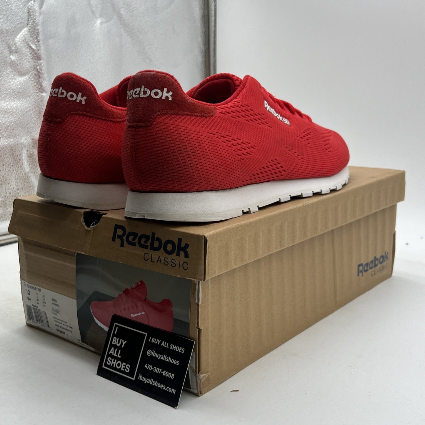 Size 13 - REEBOK REEBOK RUNNER CL TM (V62607)