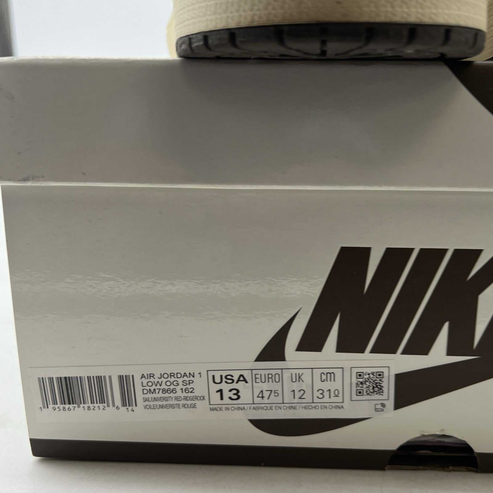 Size 13 - Air Jordan 1 Low OG x Travis Scott Reverse Mocha (DM7866-162)