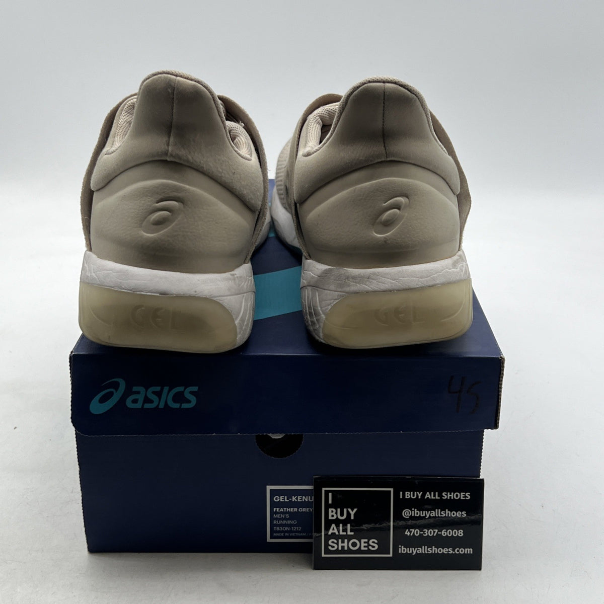Size 11.5 - Asics GEL-Kenun Lyte Aloe Four Leaf Clover Running (T830N-1212)