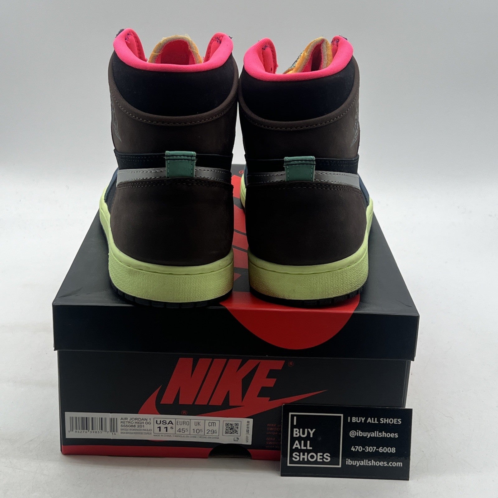 Size 11.5 - Air Jordan 1 Retro High Tokyo Bio Hack (555088-201)