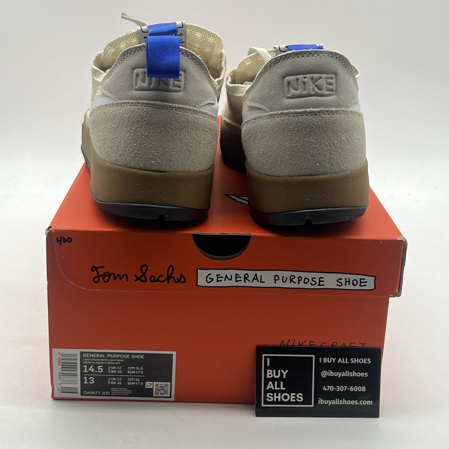 Size 14.5 - NikeCraft General Purpose Shoe x Tom Sachs Low Studio W (DA6672-200)