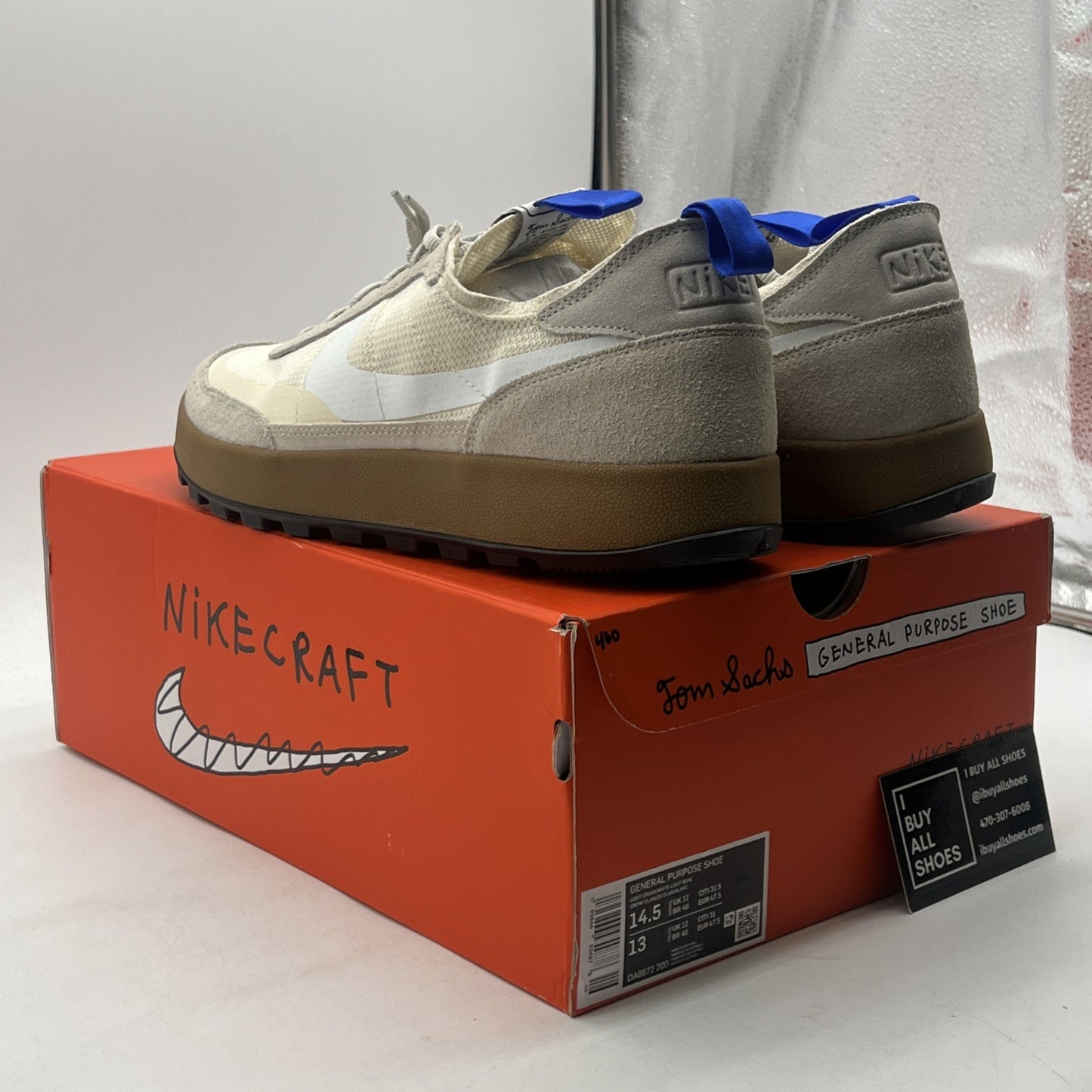 Size 14.5 - NikeCraft General Purpose Shoe x Tom Sachs Low Studio W (DA6672-200)