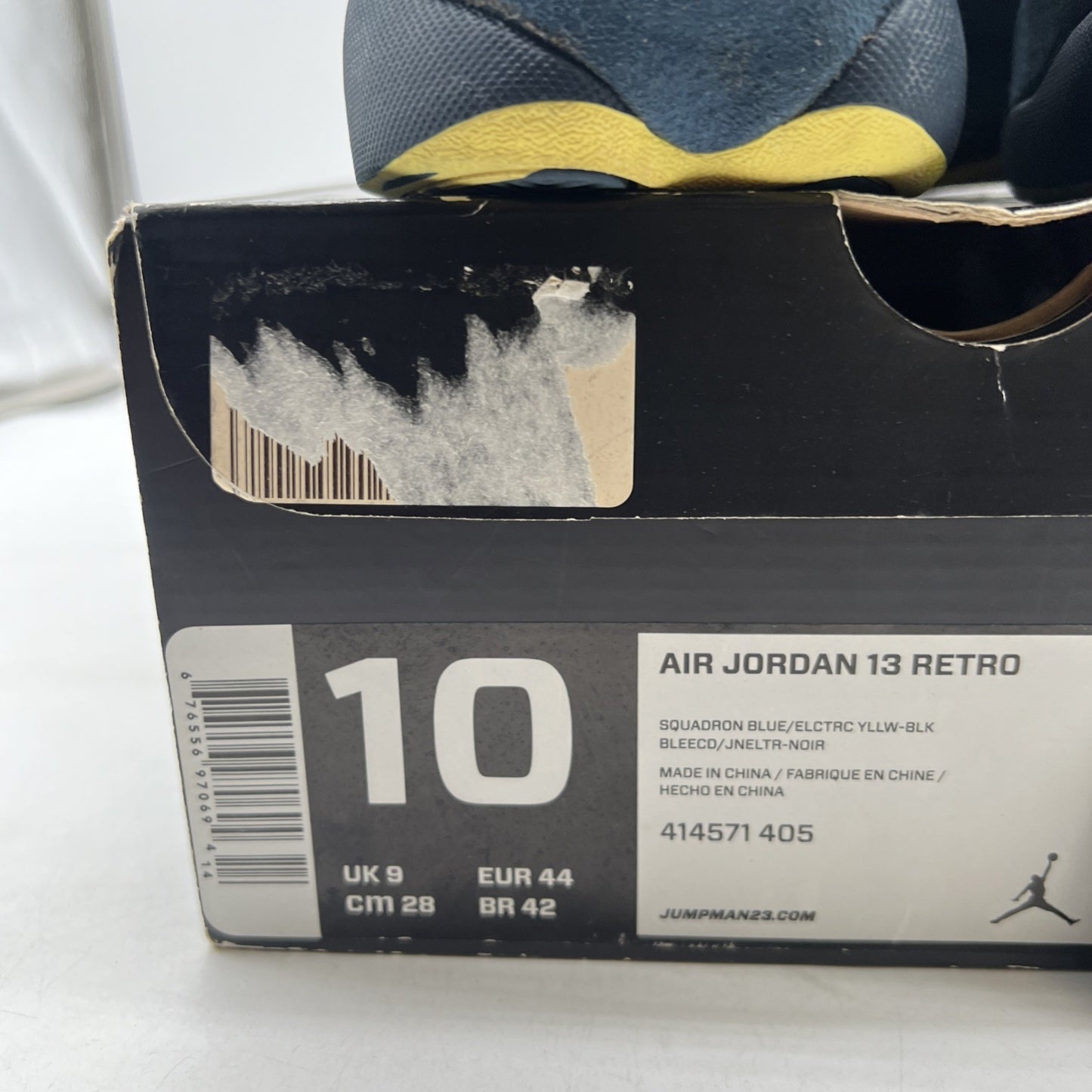 Size 10 - Air Jordan 13 Retro Squadron Blue (414571-405)