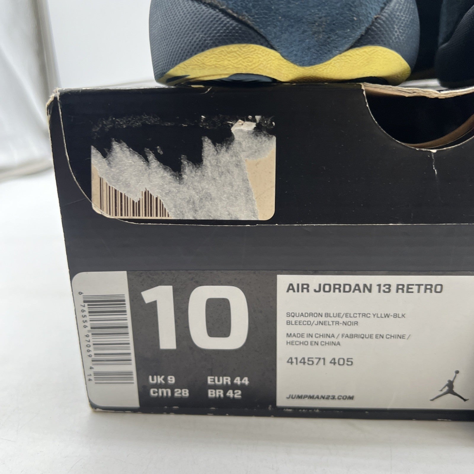 Size 10 - Air Jordan 13 Retro Squadron Blue (414571-405)
