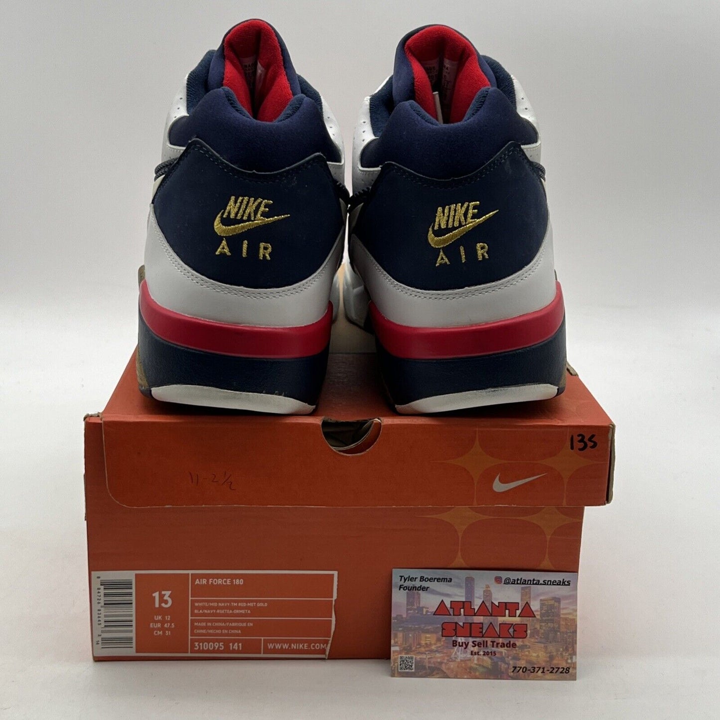 Size 13 - Nike Air Force 180 Olympic (310095-141)