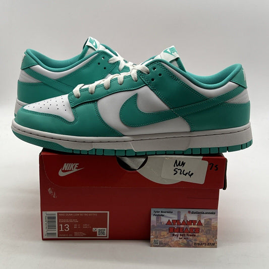 Size 13 - Nike Dunk Low Clear Jade (DV0833-101)