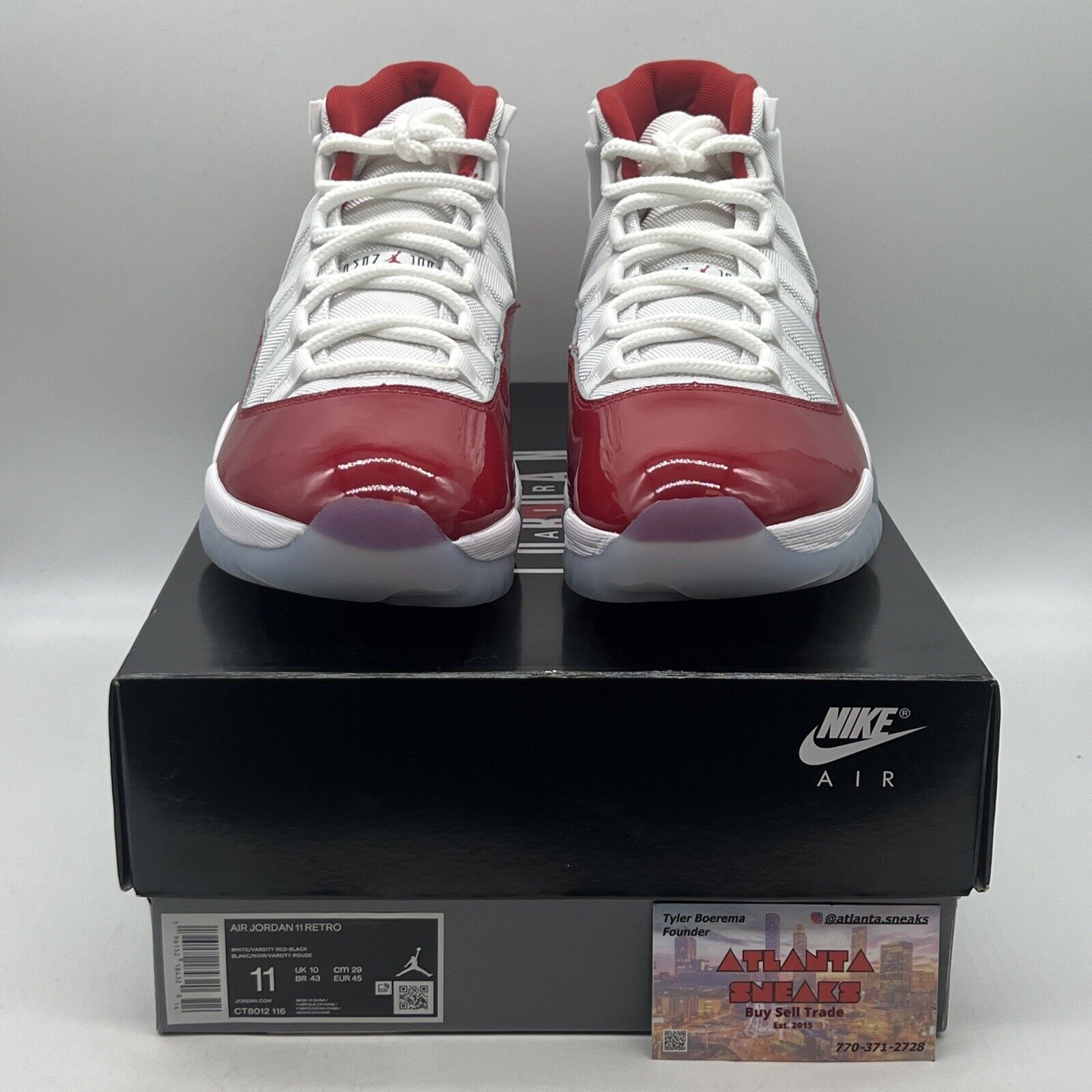 Size 11 - Jordan 11 Retro High Cherry Brand New Og All