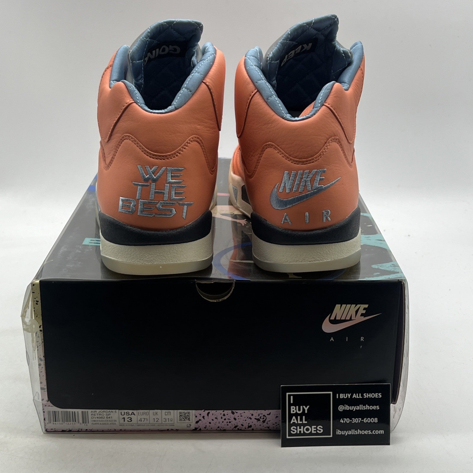Size 13 - Air Jordan 5 Retro x DJ Khaled Mid We The Best - Crimson Bliss
