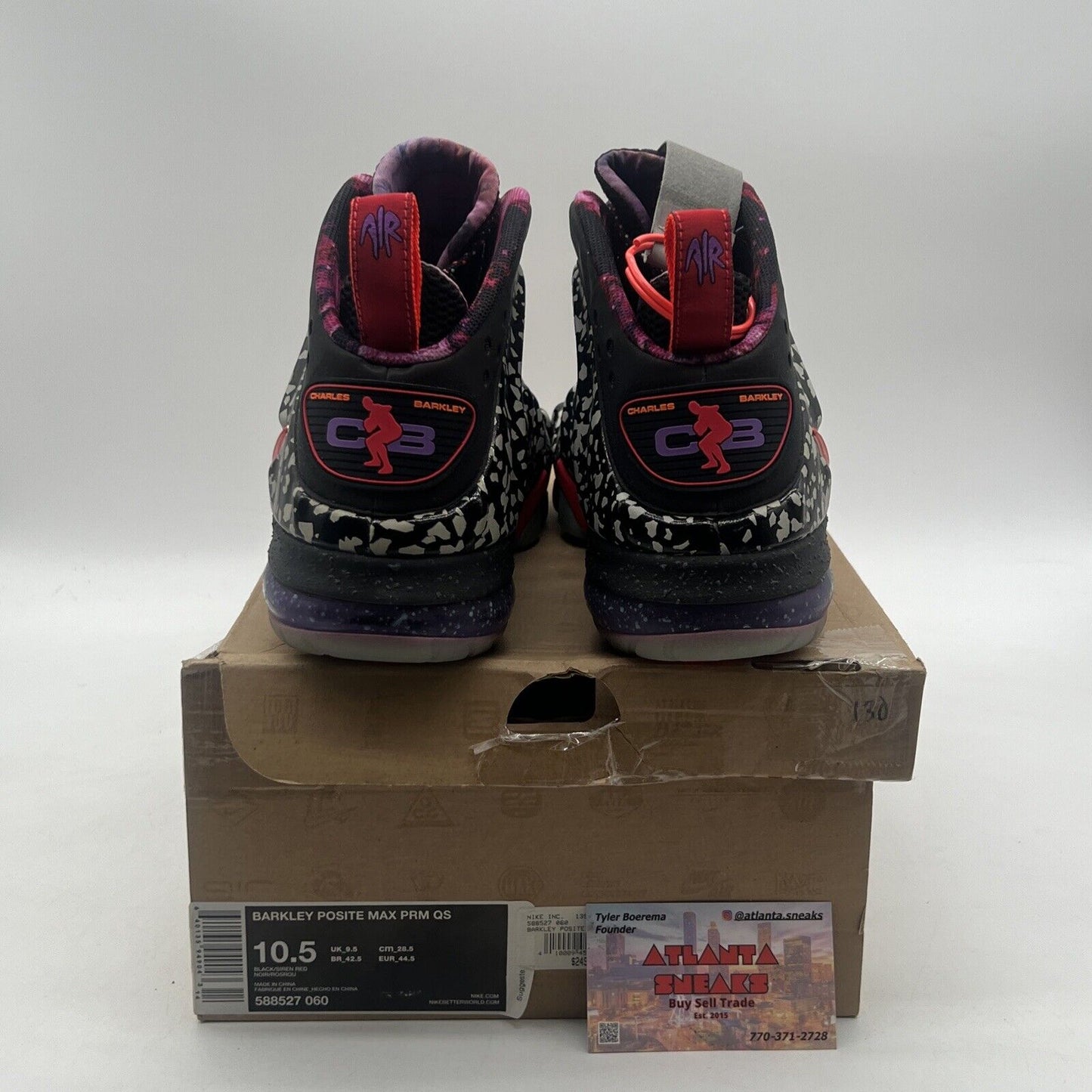 Size 10.5 - Nike Barkley Posite Max Area 72 (588527-060)