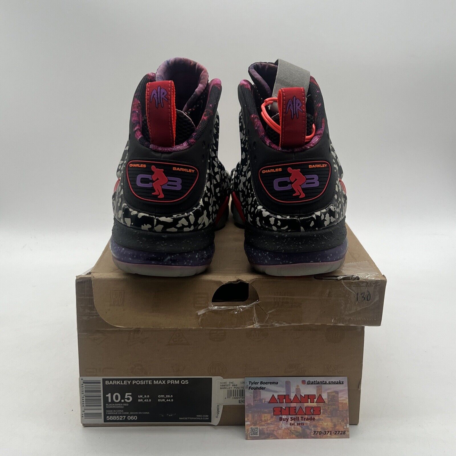 Size 10.5 - Nike Barkley Posite Max Area 72 (588527-060)