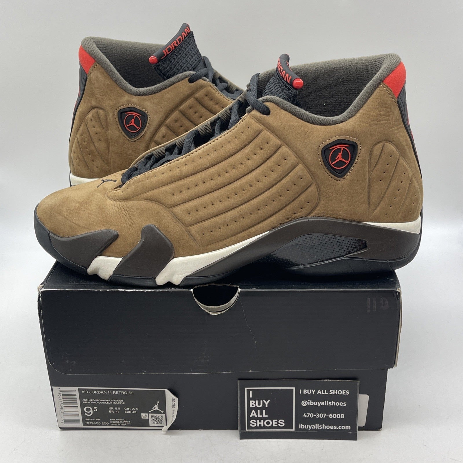 Size 9.5 - Air Jordan 14 Retro Winterized (DO9406-200)