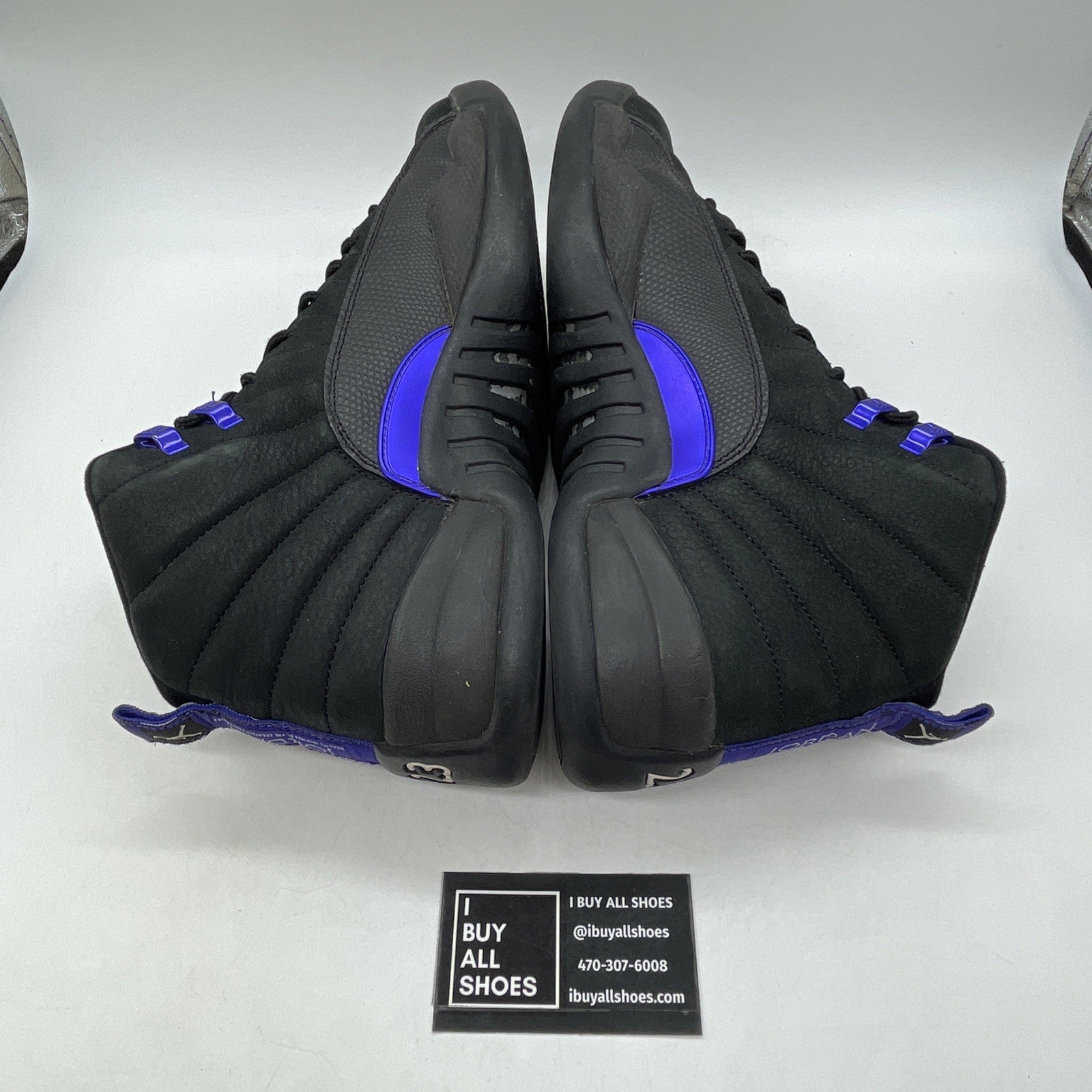 Size 11.5 - Air Jordan 12 Retro Dark Concord Black Suede Leather (CT8013-005)