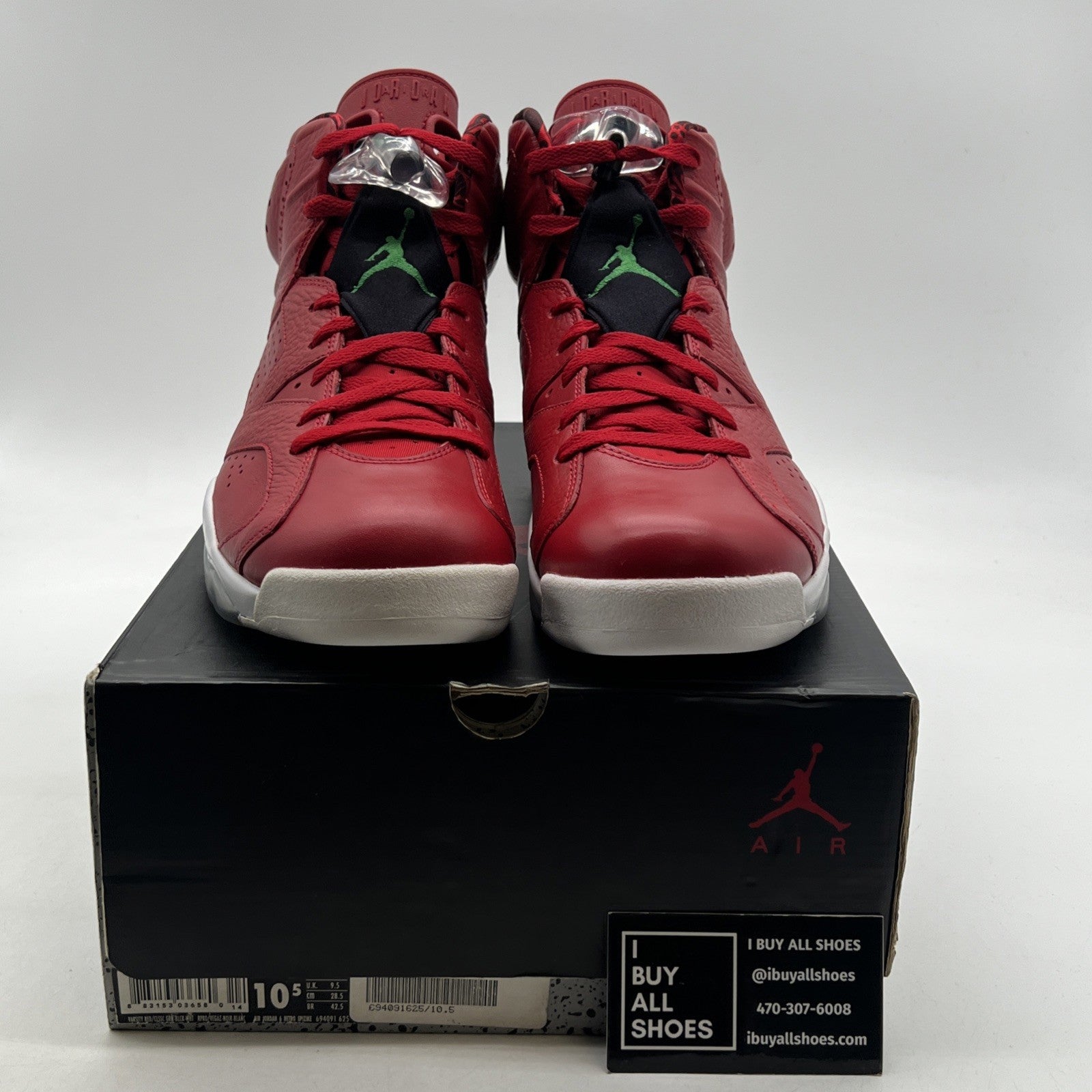 Size 10.5 - Air Jordan 6 Spizike History of Jordan (694091-625)