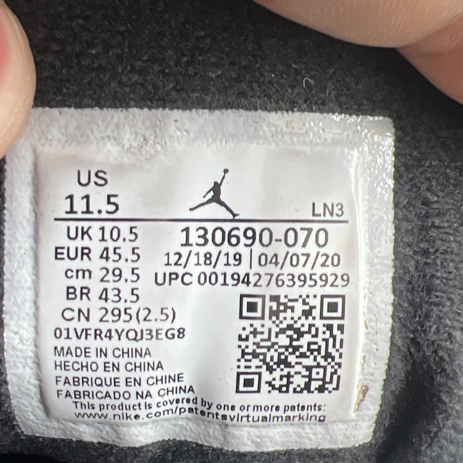 Size 11.5 - Air Jordan 12 Retro University Gold 2020 (130690-070)