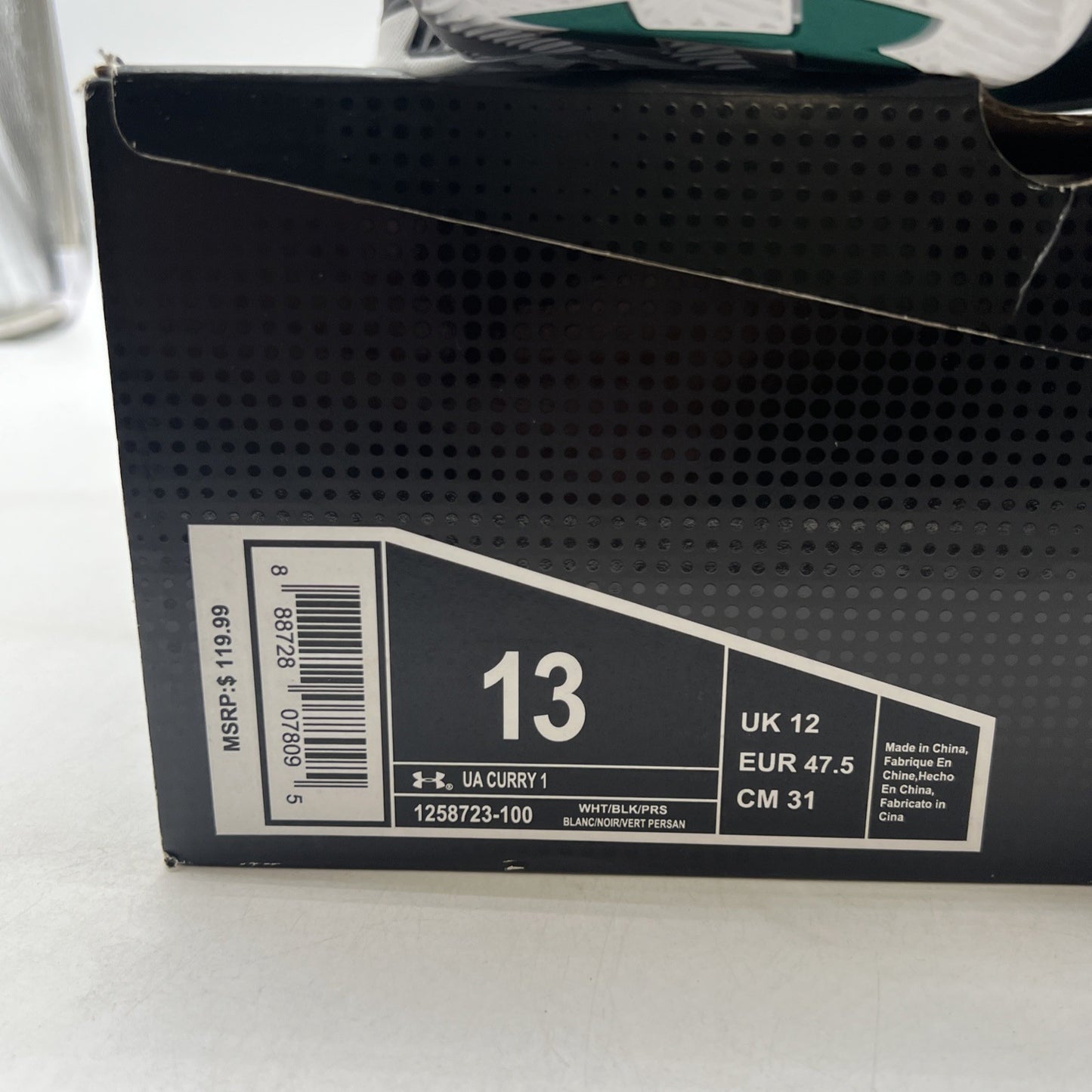 Size 13 - Under Armour Curry 1 Golf (1258723-100)