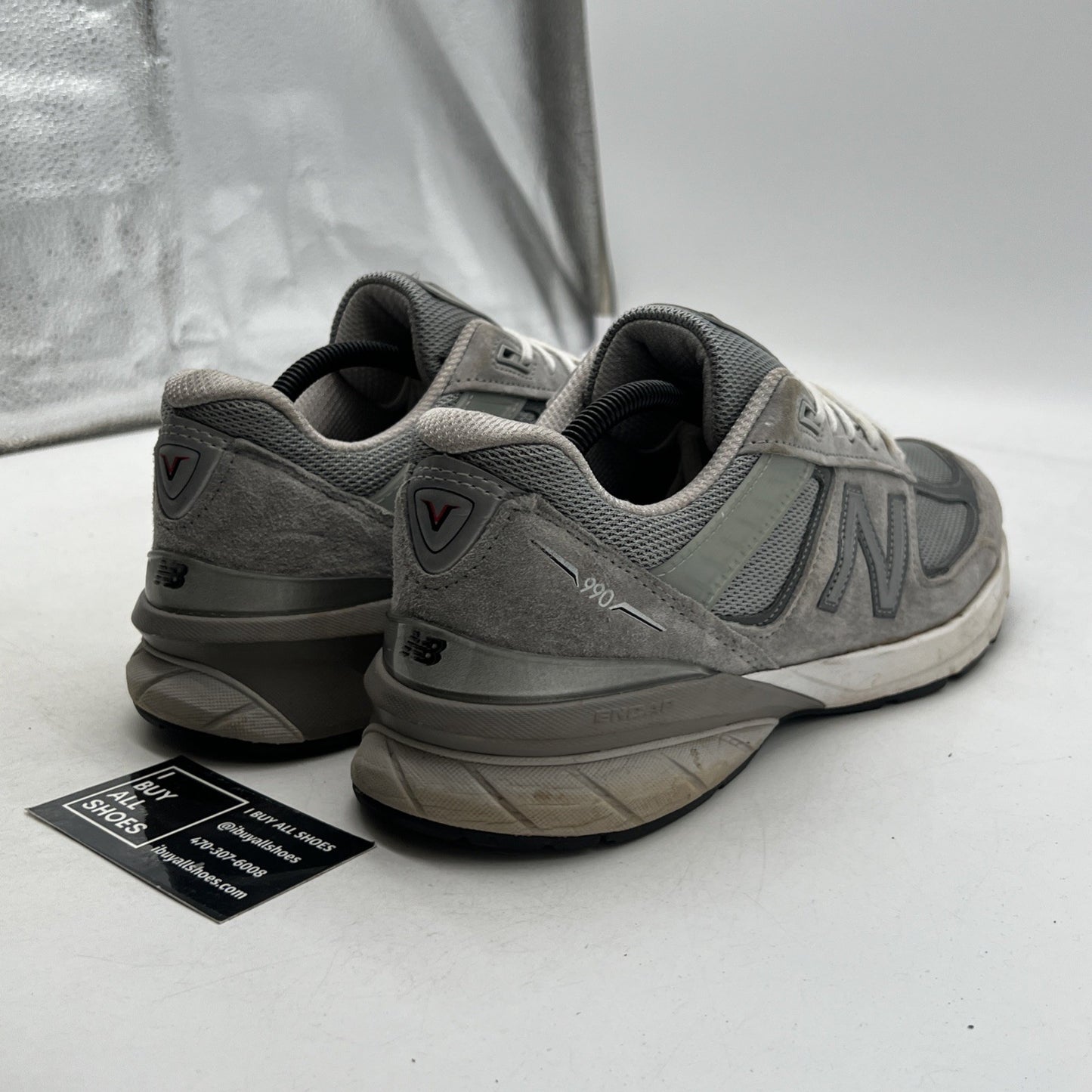 Size 10.5 - New Balance 990v5 Made in USA Low Castlerock (M990GL5)