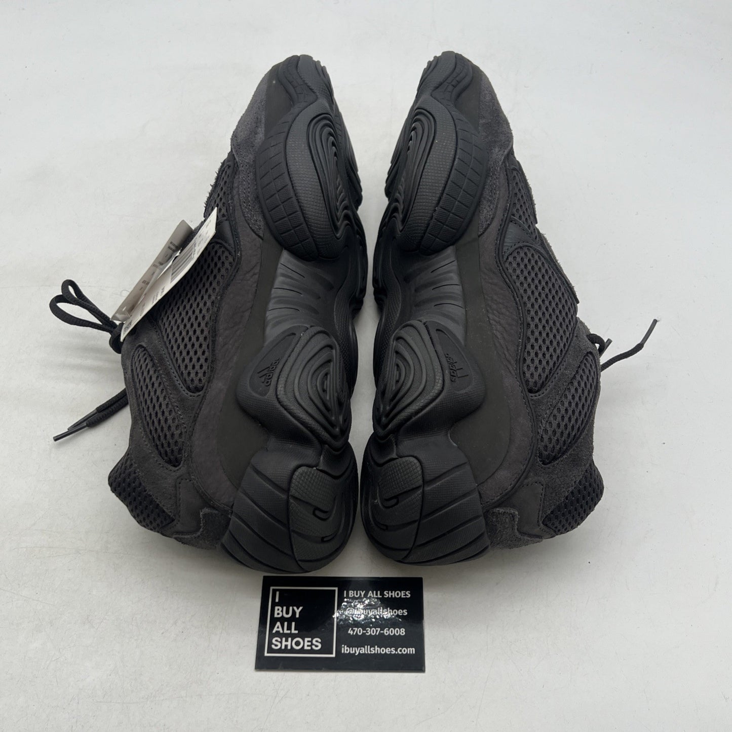 Size 13 - adidas Yeezy 500 Low Utility Black (F36640)