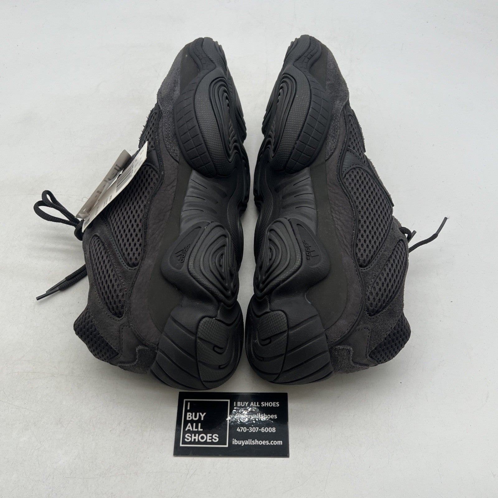 Size 13 - adidas Yeezy 500 Low Utility Black (F36640)