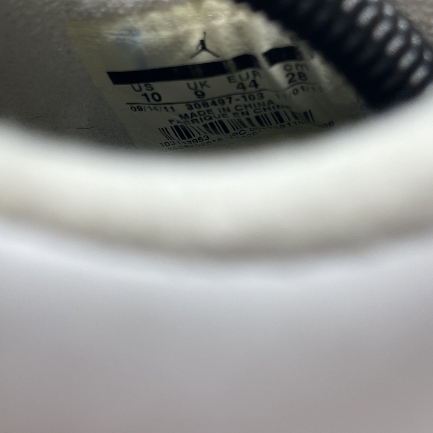 Size 10 - Air Jordan 4 Retro Cement 2012 (308497-103)