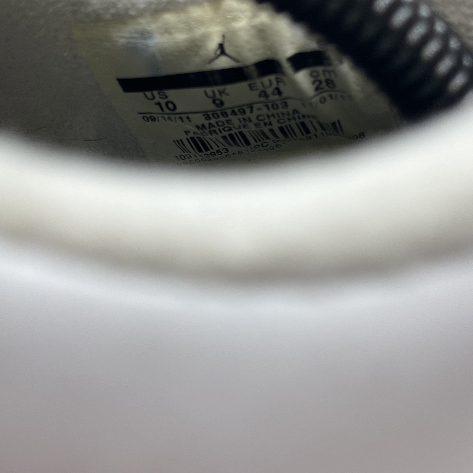 Size 10 - Air Jordan 4 Retro Cement 2012 (308497-103)