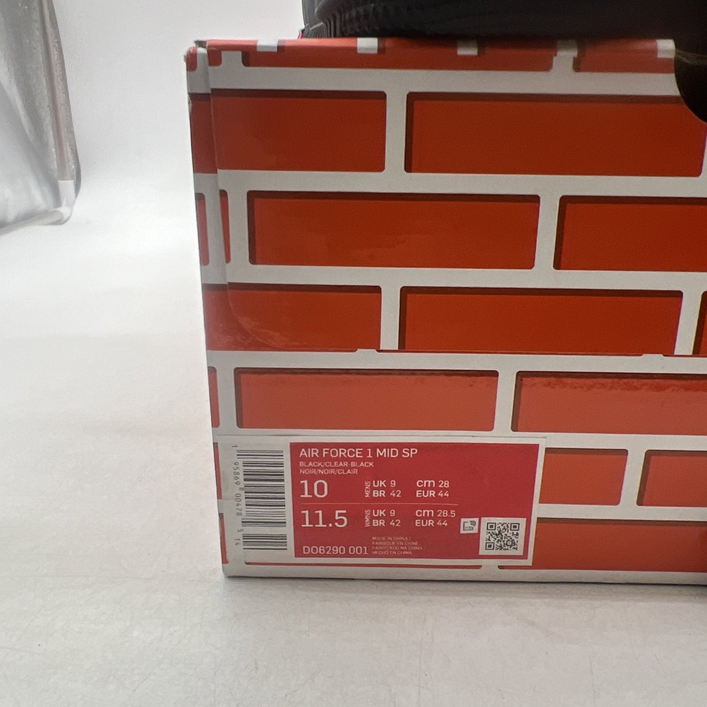 Size 10 - Nike Air Force 1 x Off-White Black 2022 (DO6290-001)