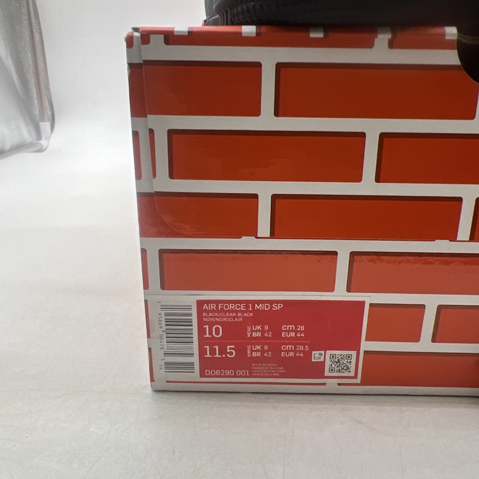 Size 10 - Nike Air Force 1 x Off-White Black 2022 (DO6290-001)