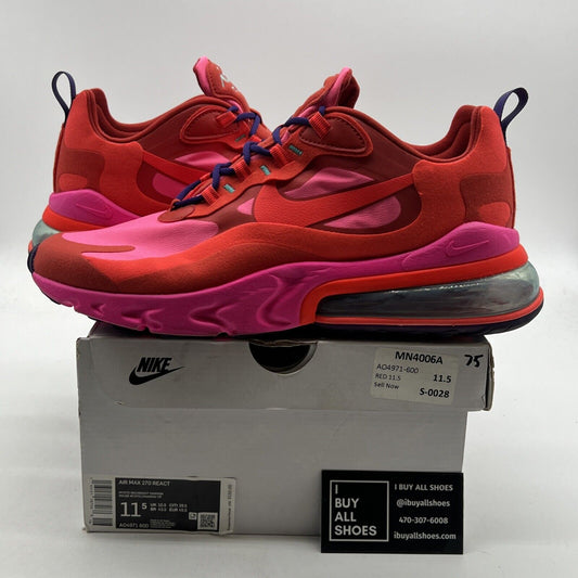 Size 11.5 - Nike Air Max 270 React Electronic Music (AO4971-600)