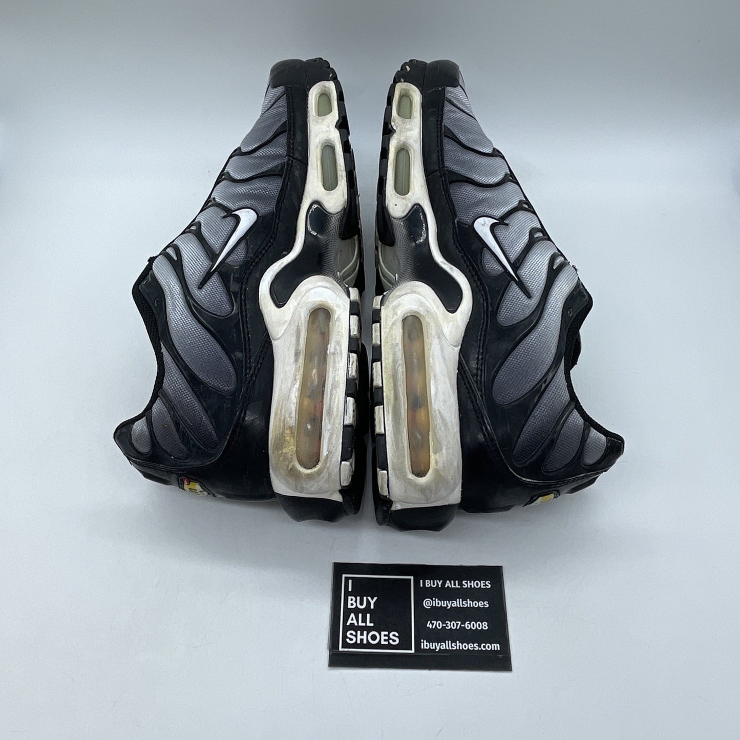 Size 12 - Nike Air Max Plus Wolf Grey Black (604133-076)