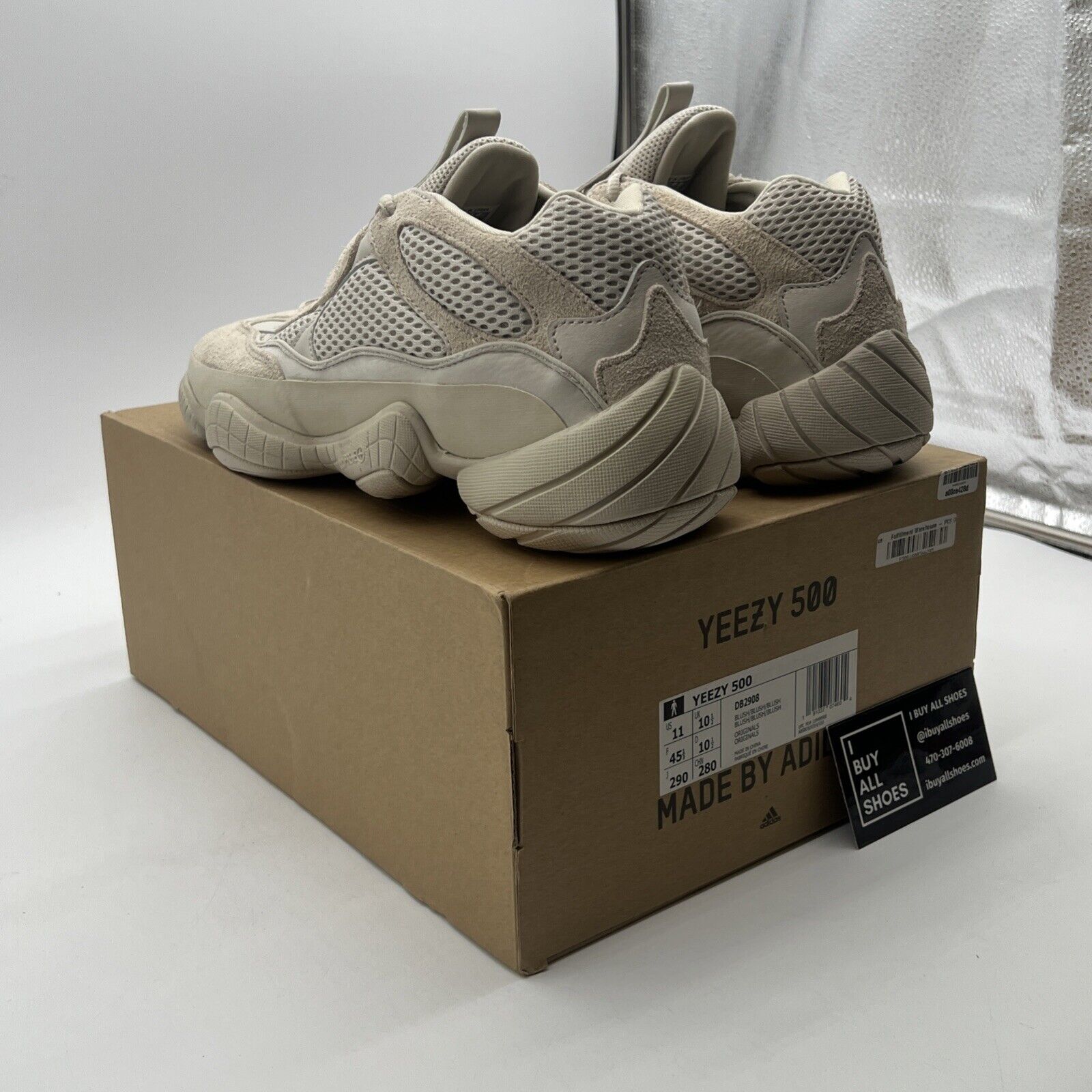 Size 11 - Adidas Yeezy 500 Blush (DB2908)