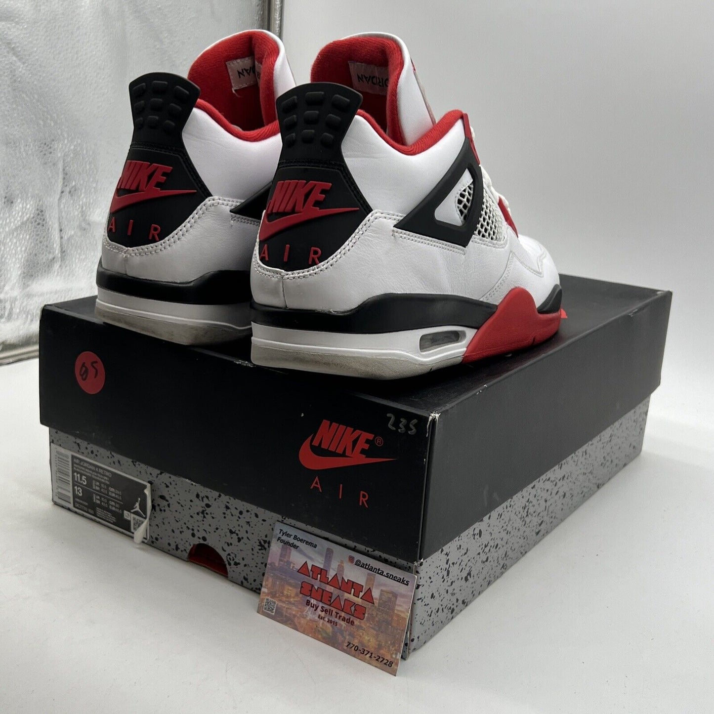 Size 11.5 - Jordan 4 Retro OG Mid Fire Red (DC7770-160)