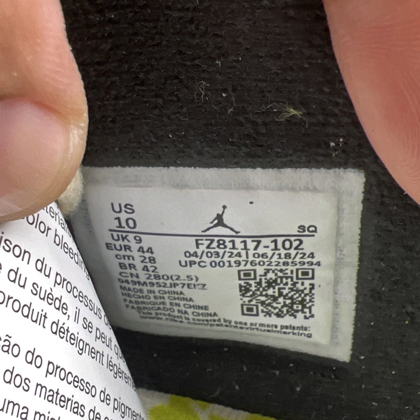 Size 10 - Travis Scott x Jordan Jumpman Jack TR Bright Cactus (FZ8117-102)