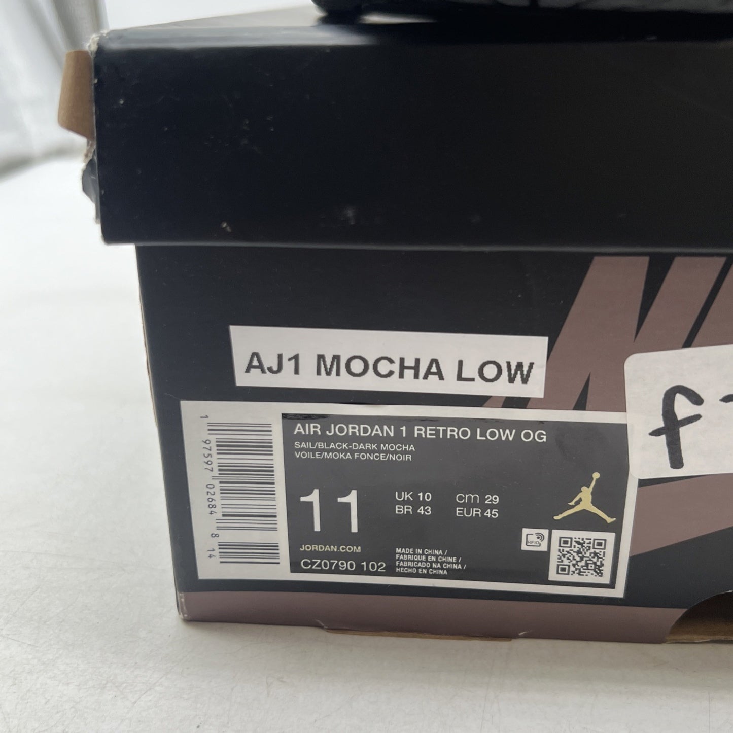 Size 11 - Air Jordan 1 Retro OG Low Mocha (CZ0790-102)