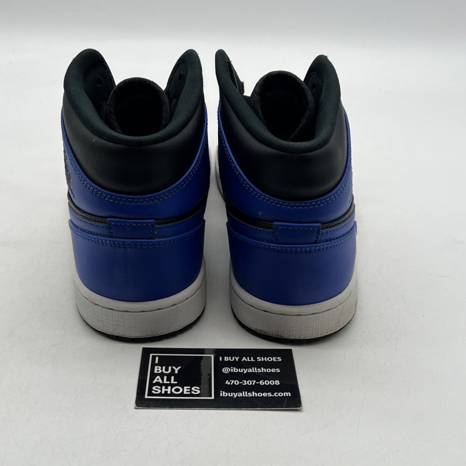 Size 10.5 - Air Jordan 1 Mid Hyper Royal 2021 (554724-077)
