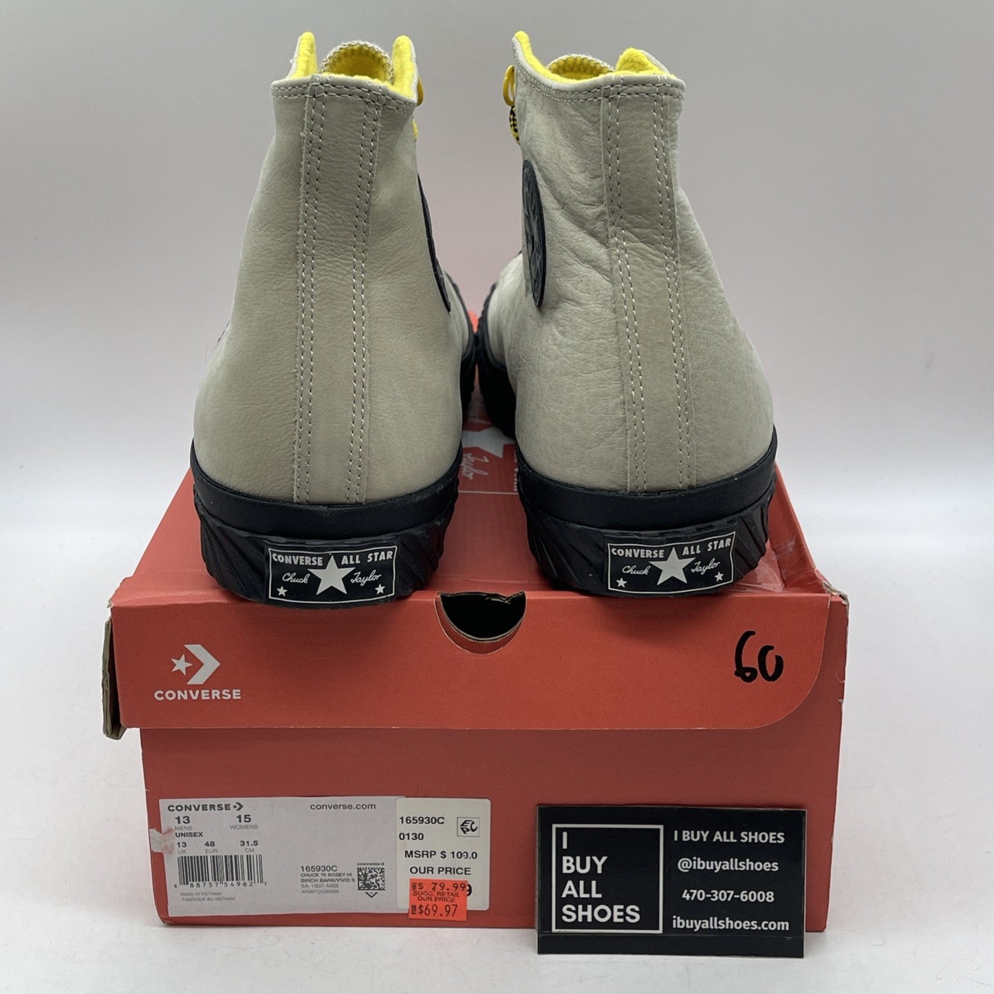 Size 13 - Converse Chuck 70 Bosey Water Repellent Birch (165930C)