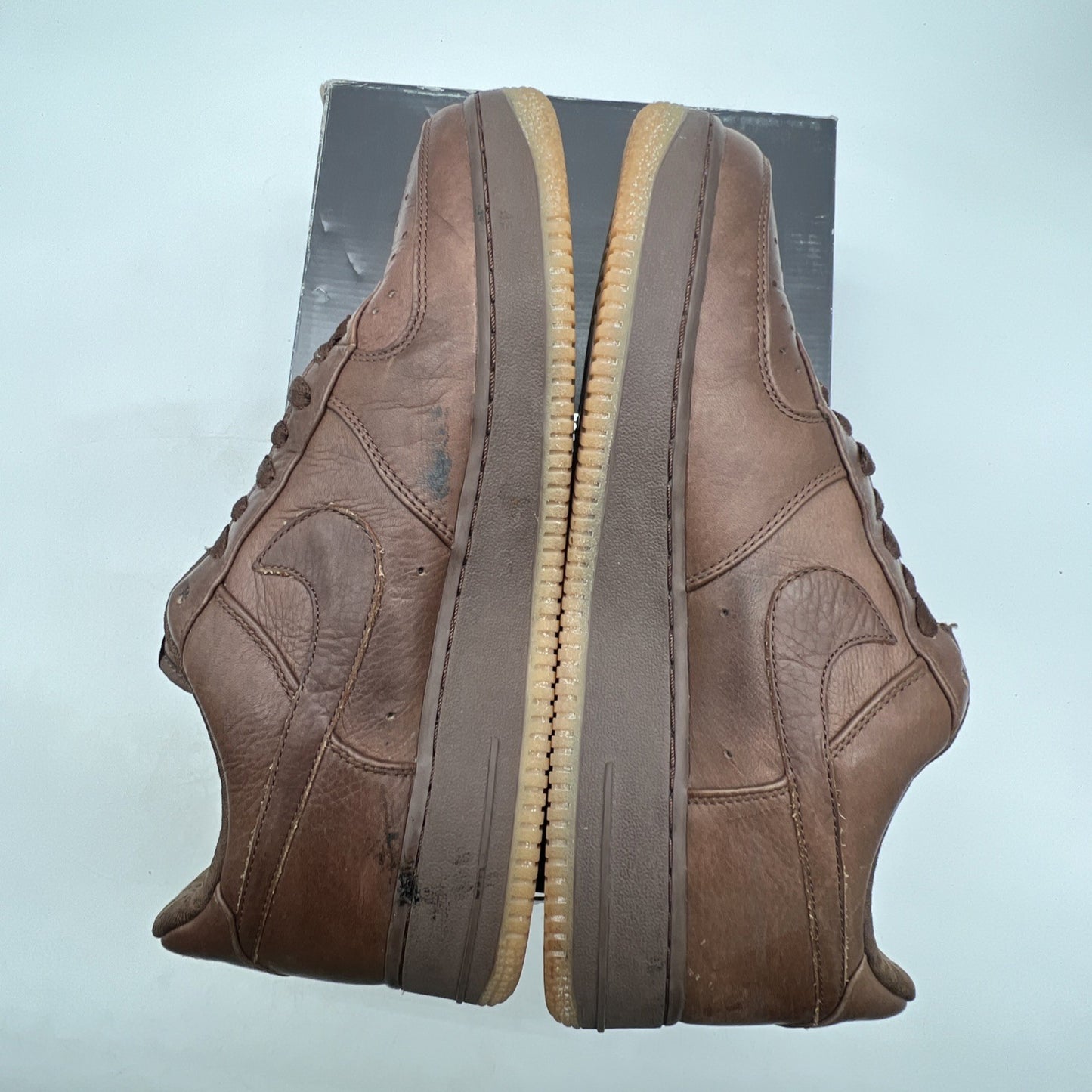 Size 10.5 - Nike Air Force 1 Premium 07 Brown (315180-221)