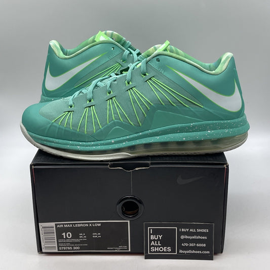 Size 10 - Nike Air Max LeBron 10 Low Easter (579765-300)