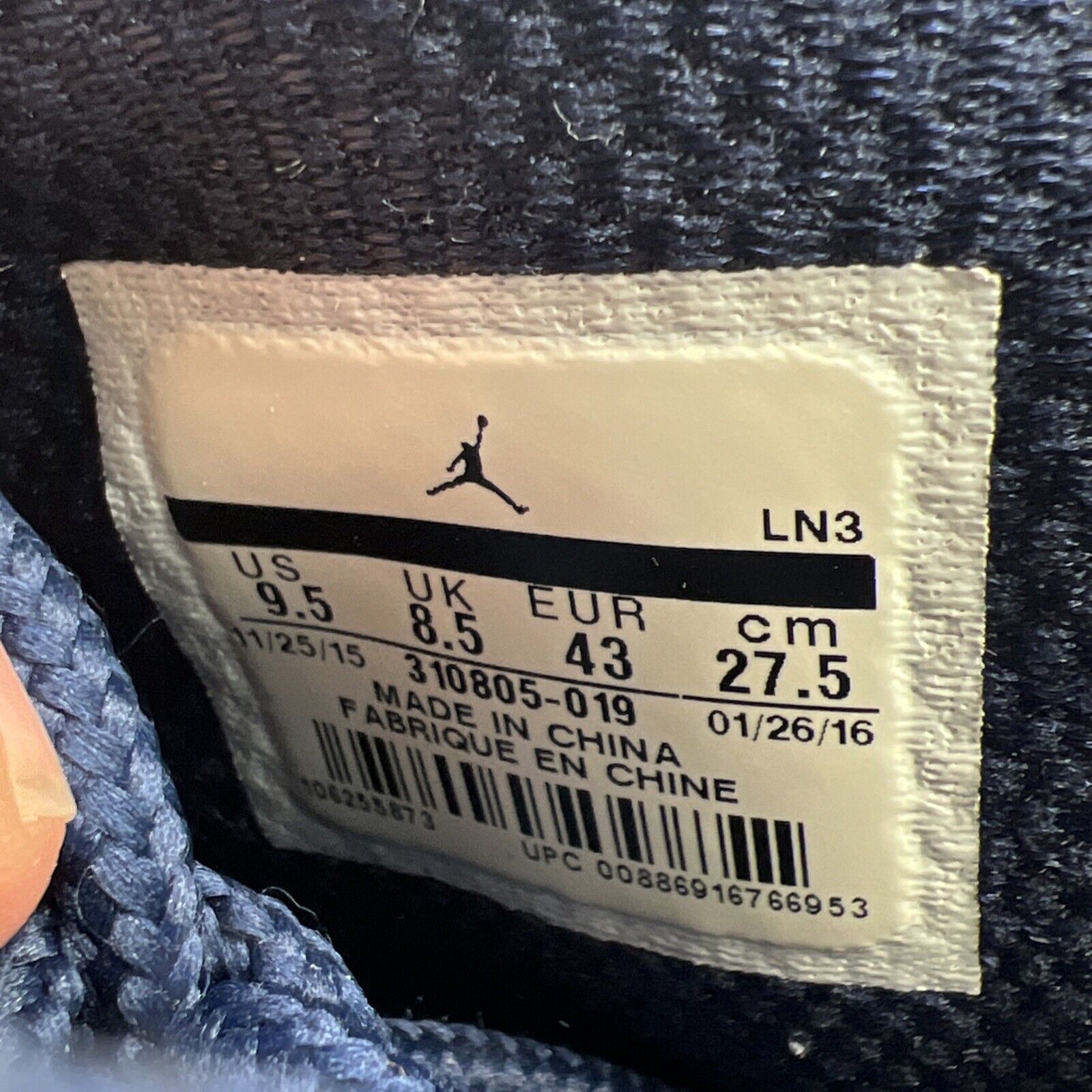 Size 9.5 - Air Jordan 10 Retro Rio (310805-019)