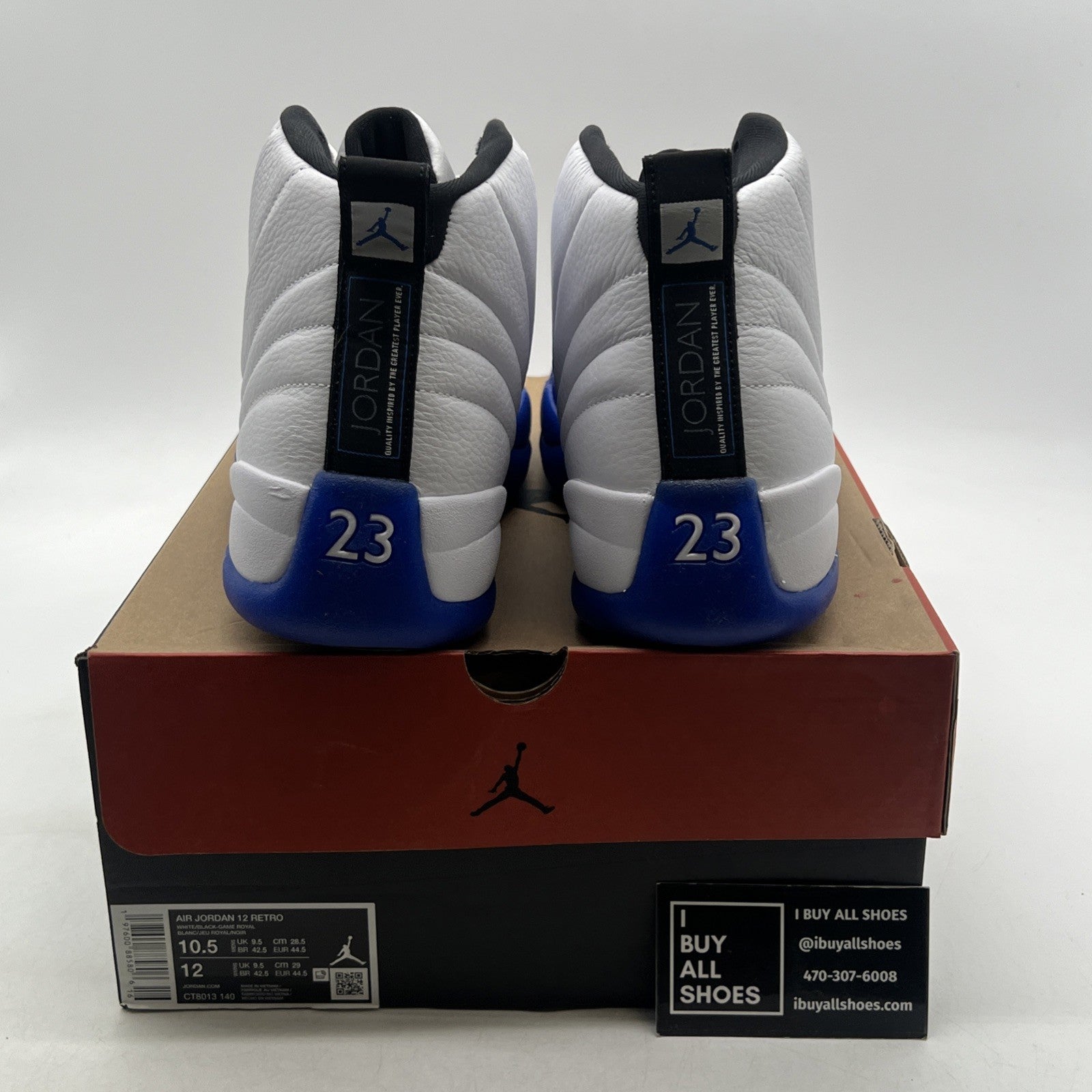 Size 10.5 - Air Jordan 12 Retro Blueberry (CT8013-140)