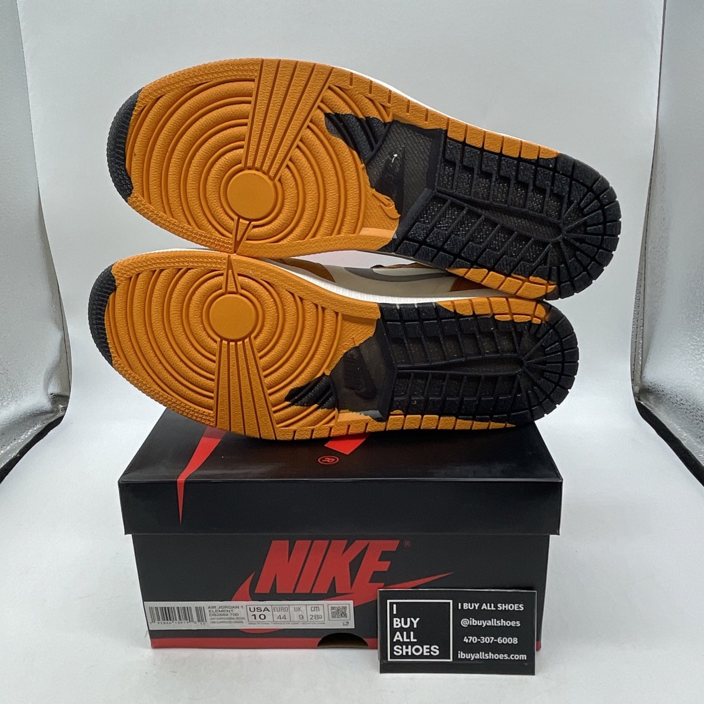 Size 10 - Air Jordan 1 Element GORE-TEX High Light Curry (DB2889-700)