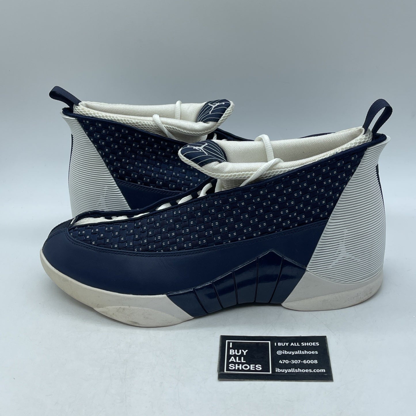 Size 13 - Air Jordan 15 Retro 2017 Obsidian (881429-400)