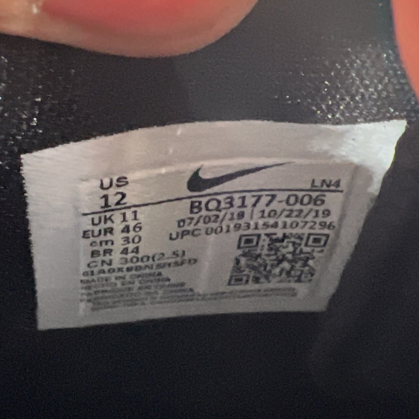 Size 12 - Nike LeBron 17 Infrared VI (BQ3177-006)
