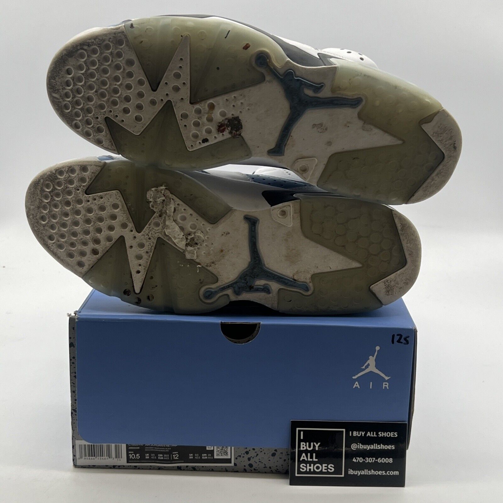 Size 10.5 - Air Jordan 6 Retro Mid UNC Home (CT8529-410)