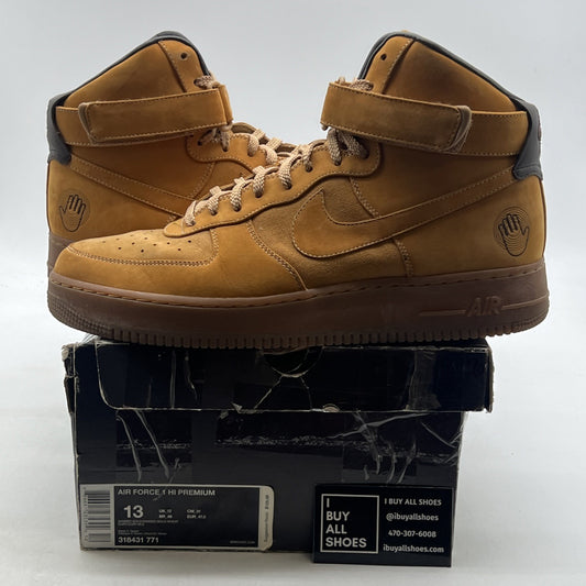 Size 13 - Nike Bobbito Garcia x Air Force 1 High Gold (318431-771)