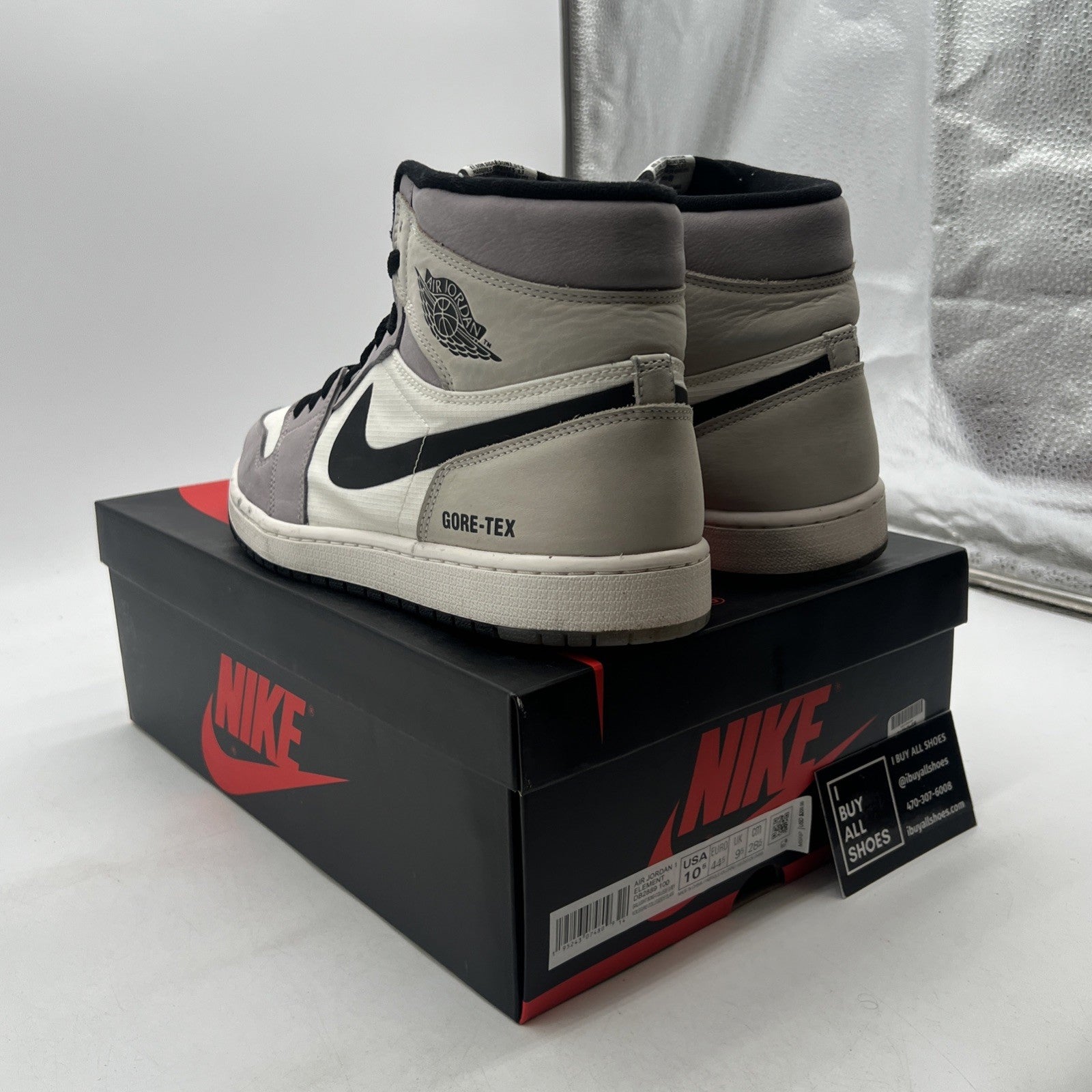 Size 10.5 - Air Jordan 1 Element GORE-TEX High Light Bone (DB2889-100)