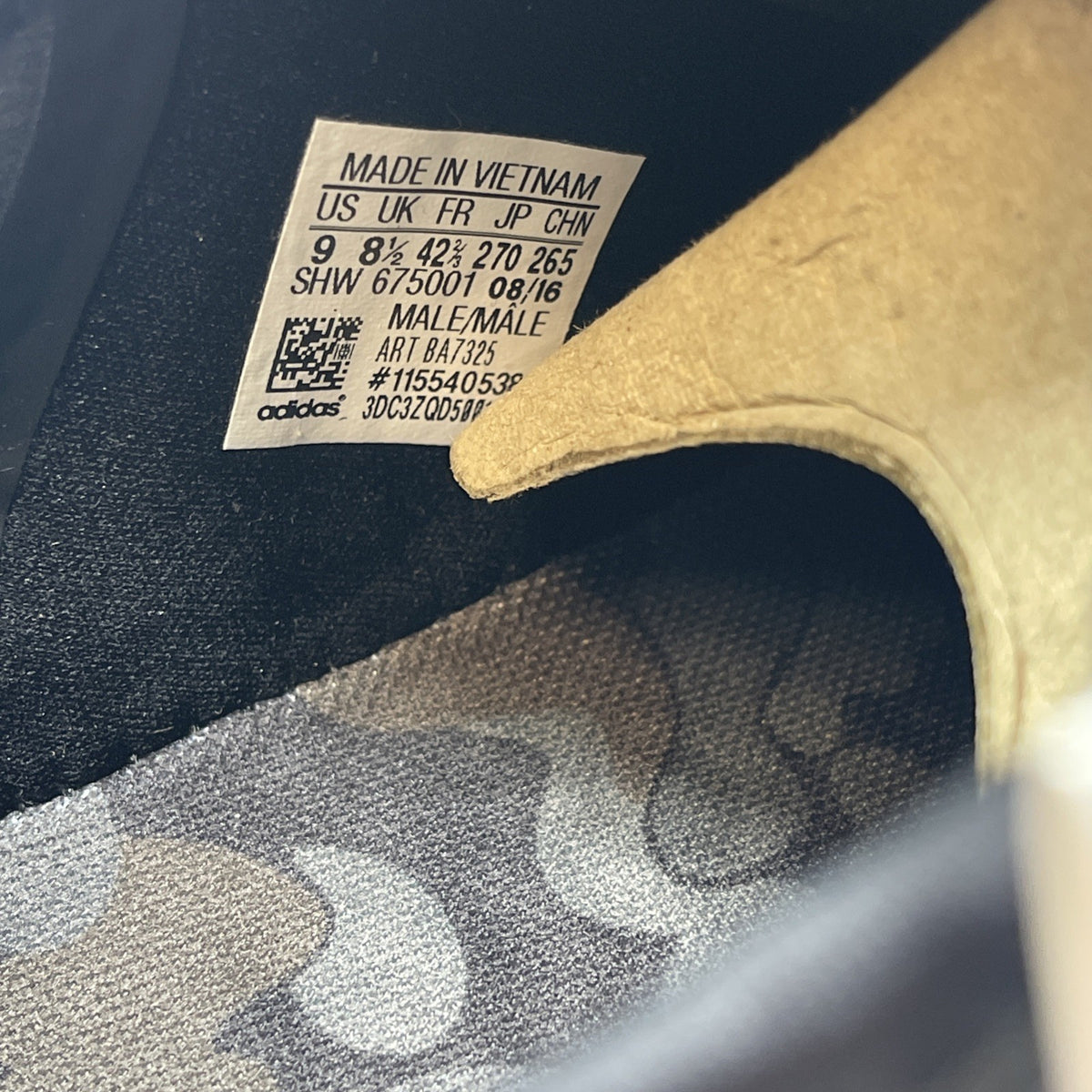 Size 9 - A Bathing Ape x Adidas NMD_R1 Black Camo (BA7325)